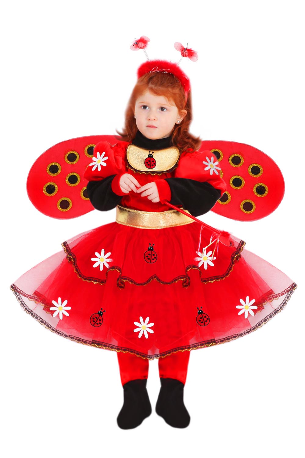 Vestito di sale carnevale coccinella